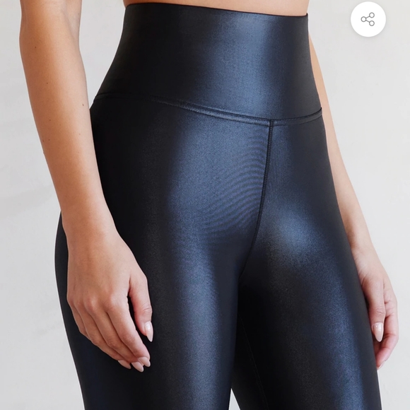 CARBON38 HIGH RISE 7/8 LEGGING IN SHINE - Picture 3 of 8